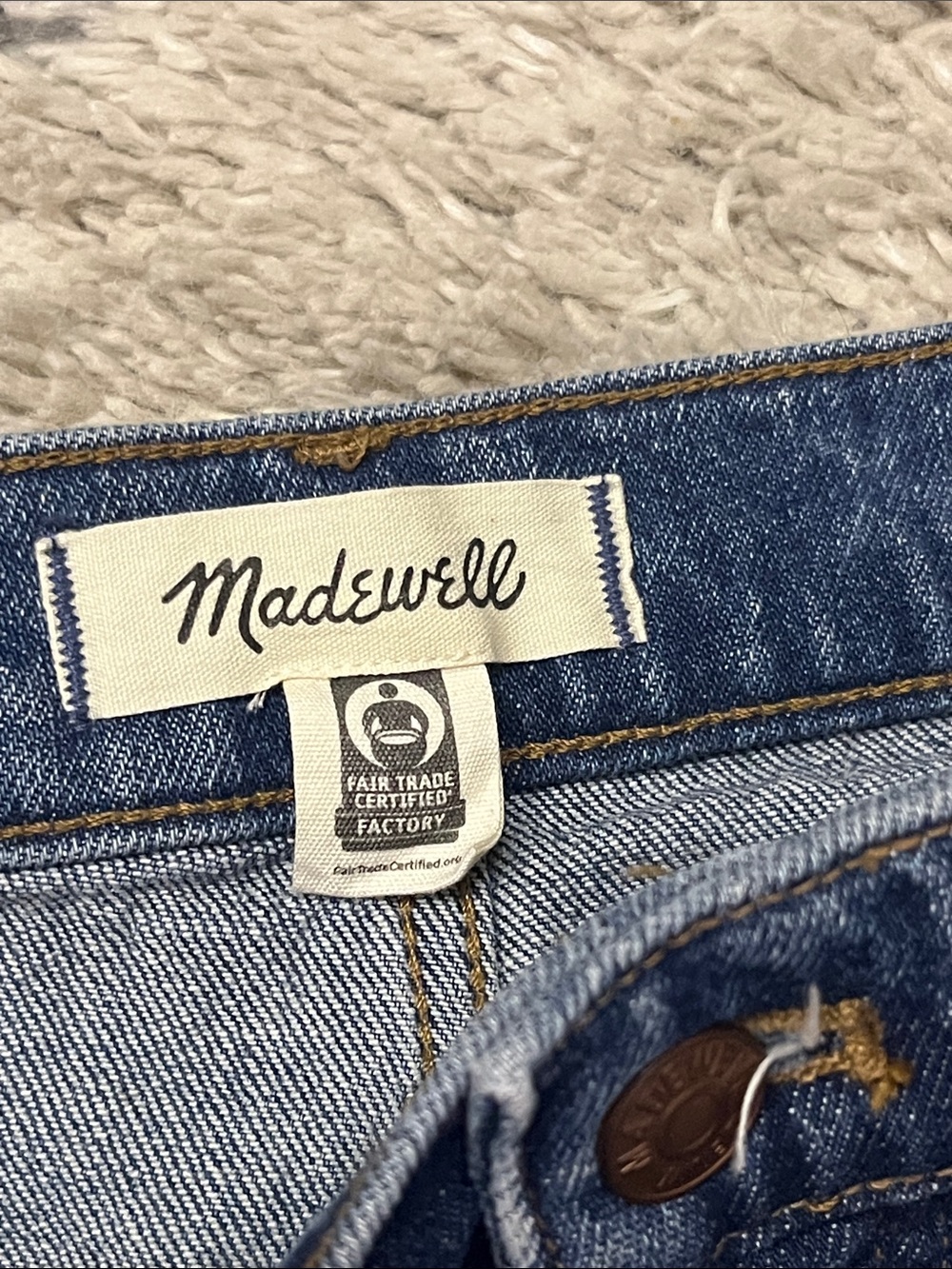 NWOT Madewell The Perfect Vintage Jean 27 High Rise Straight DM7530 - Picture 4 of 10